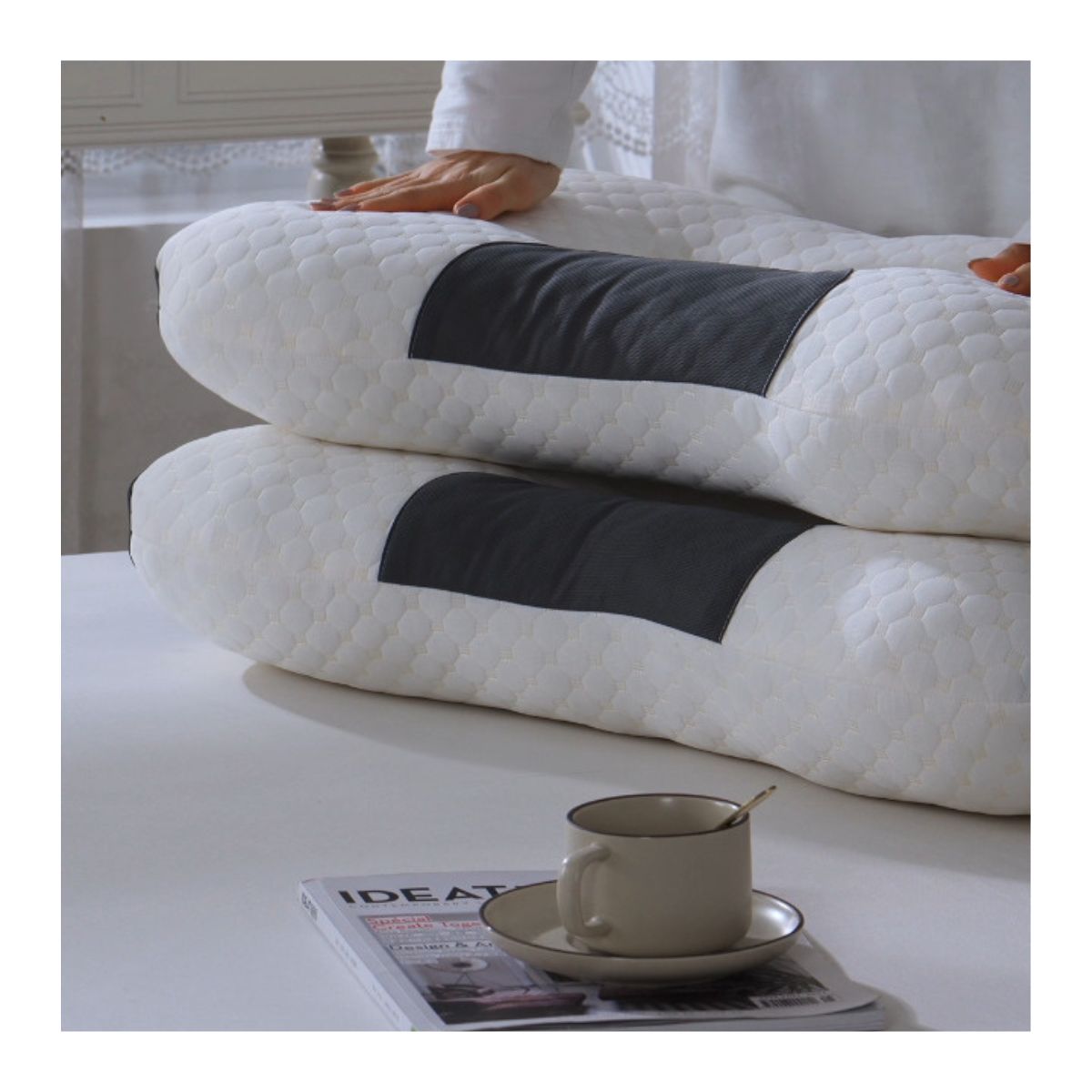 Almohada Ergonómica Bienestar y confort al dormir