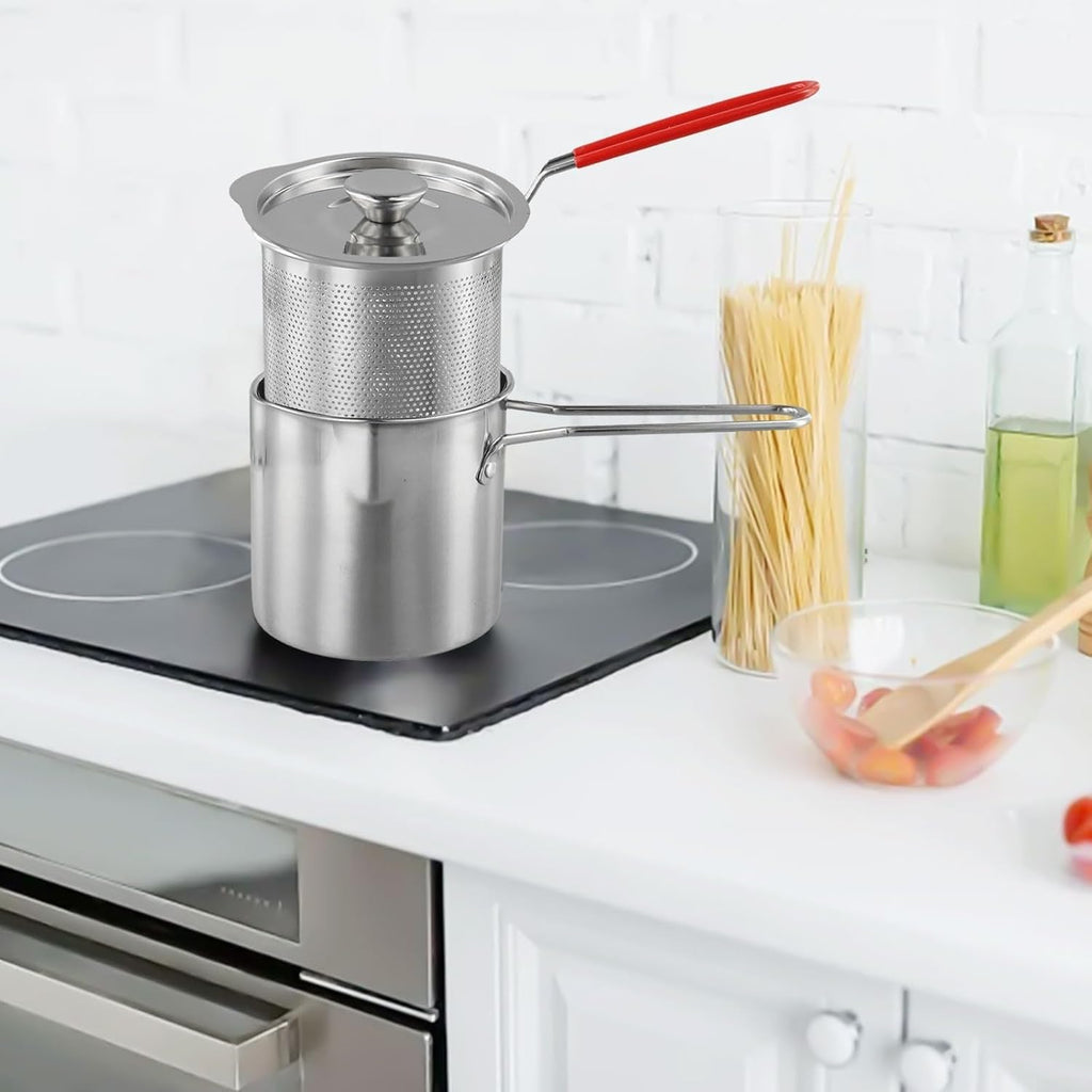 Set de Olla Freidora  Práctica y versátil para la cocina diaria